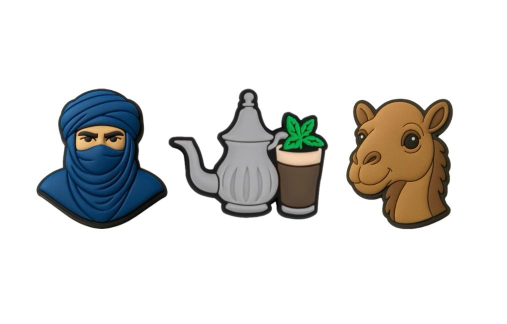 Pins crocs Désert (3 pins )