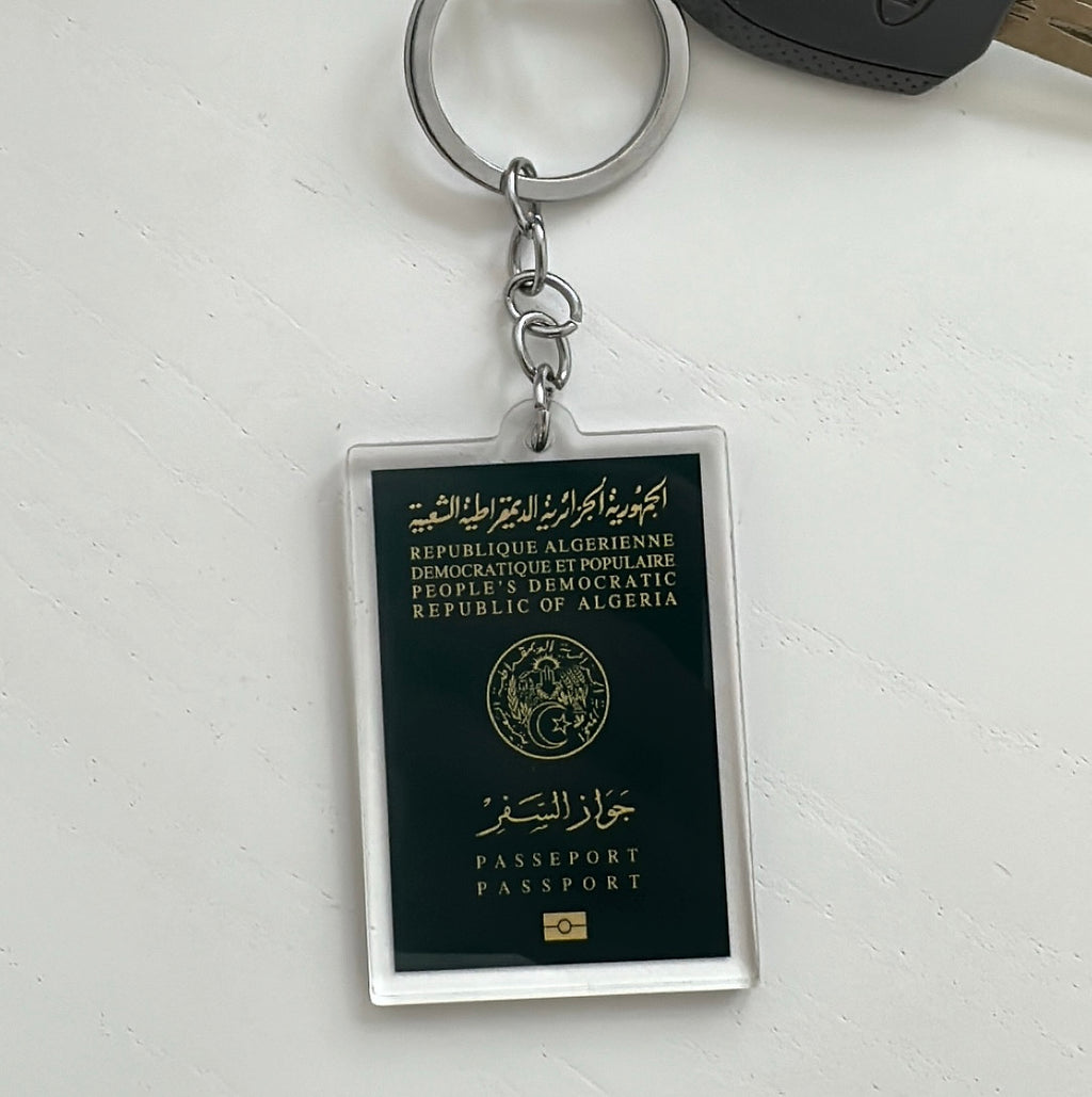 Porte clé passeport Algérie