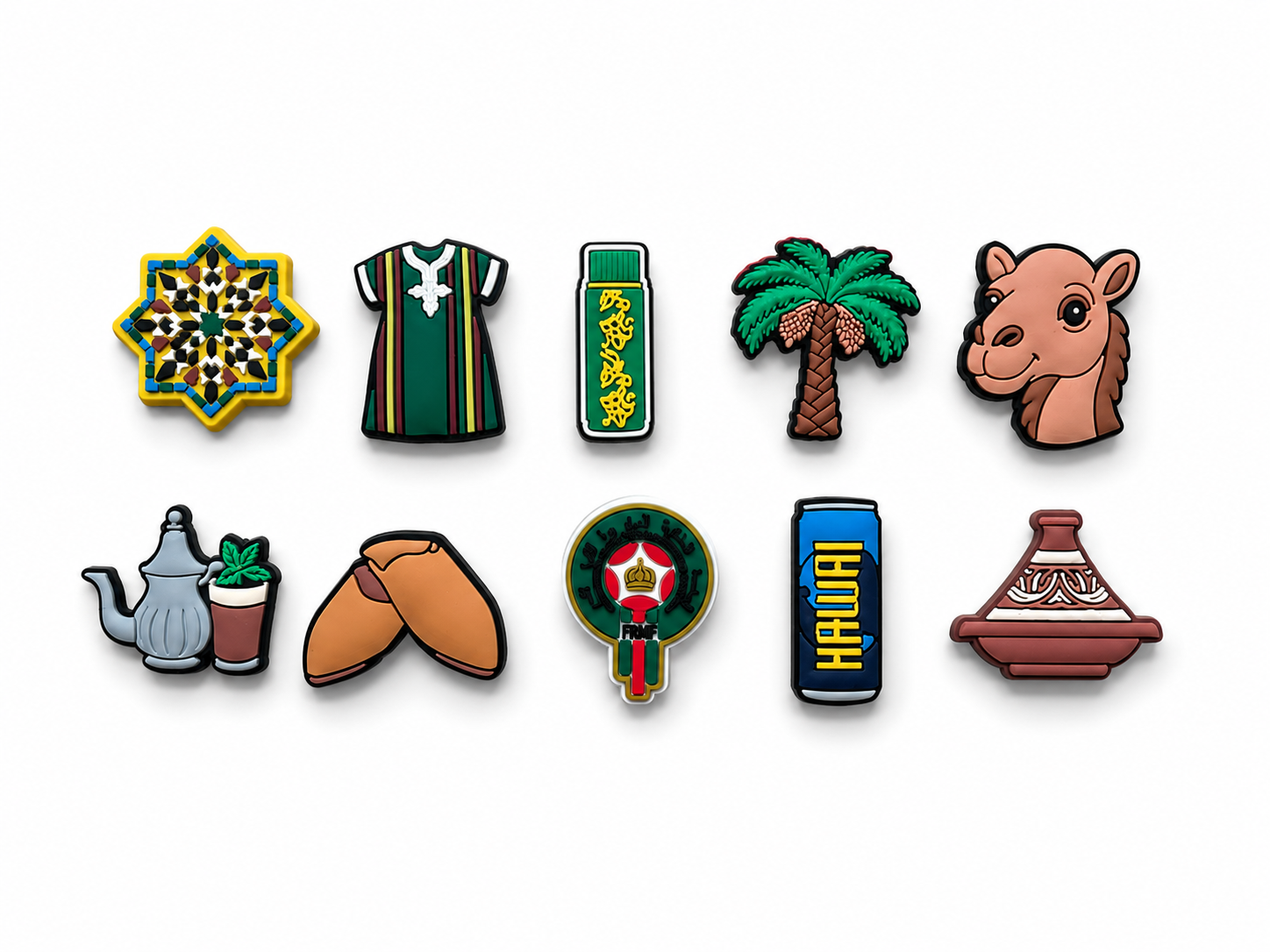 Pack MAROC pins crocs