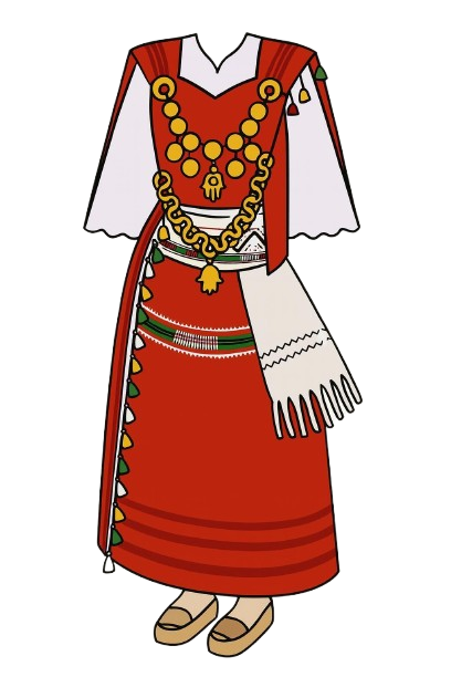 Pins crocs Robe Tunisienne